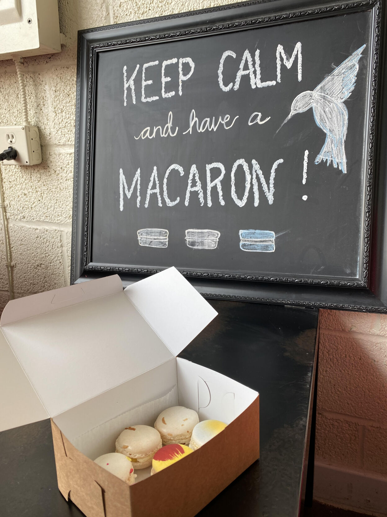 Hummingbird Macarons